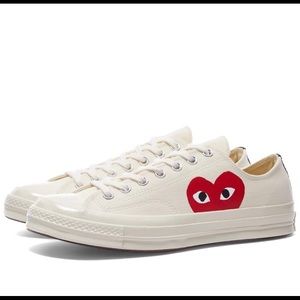 Comme des garçons x converse play sneakers